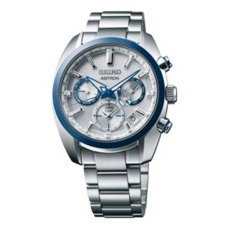 ASTRON Astron GPS Solar Seiko 140.º Aniversário Edição Limitada Prata/Azul