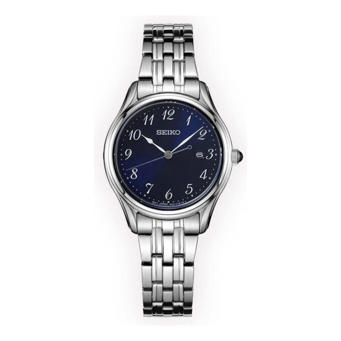Quartz minimalista à prova de água Azul