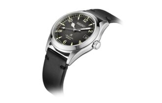 Relógio analógico Seiko Prospex Alpinist “Preto Prateado”