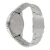 Relógio Business Casual à prova de água com bracelete em aço preto