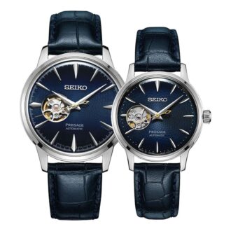 Relógio japonês azul-marinho SSA405J1+SSA785J1