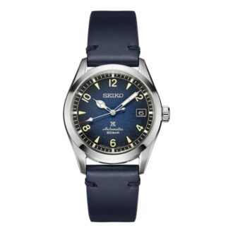 Relógio mecânico da série Prospex com bracelete em borracha verde retro e céu estrelado