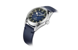 Relógio mecânico da série Prospex com bracelete em borracha verde retro e céu estrelado