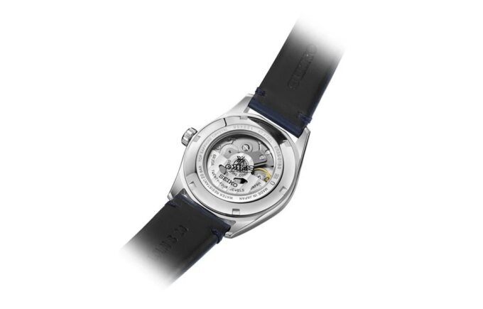 Relógio mecânico da série Prospex com bracelete em borracha verde retro e céu estrelado