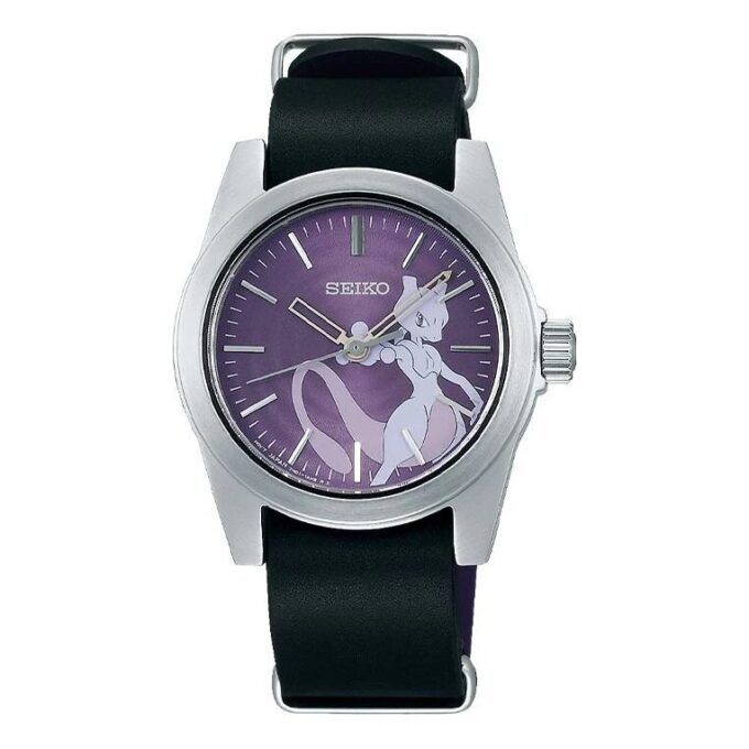 Relógio Pokémon Pikachu Crossover Limited Preto Roxo