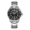 Relógio Solar Casual Black Warrior de 200 m