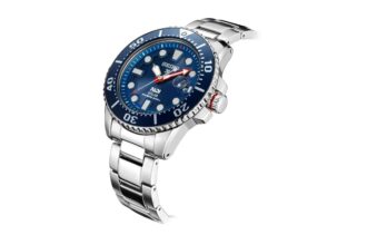 Relógio Solar Energy PADI Crossover Warrior Casual Azul 200 m