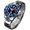 Seiko X PADI Eco Drive Prateado/Azul