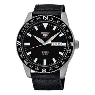 Série 5 Sports Mecânico à prova de água Preto