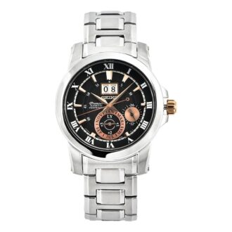 Série Business Premier Relógio casual de quartzo com pulseira em aço Série Business Premier Relógio casual de quartzo com pulseira em aço