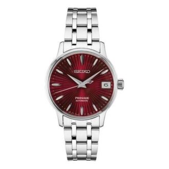 srie presage mecnico prateado vermelho 1 330x330 - S&eacute;rie Presage Mec&acirc;nico Prateado/Vermelho