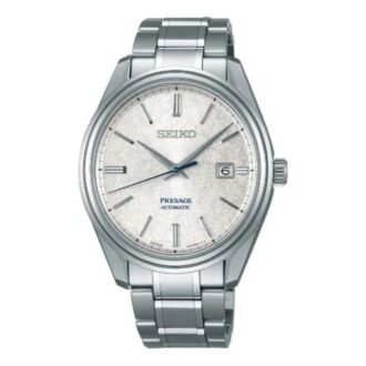 Série Presage Relógio de negócios retro em couro, mecânico, ultrafino, de 41 mm, edição limitada