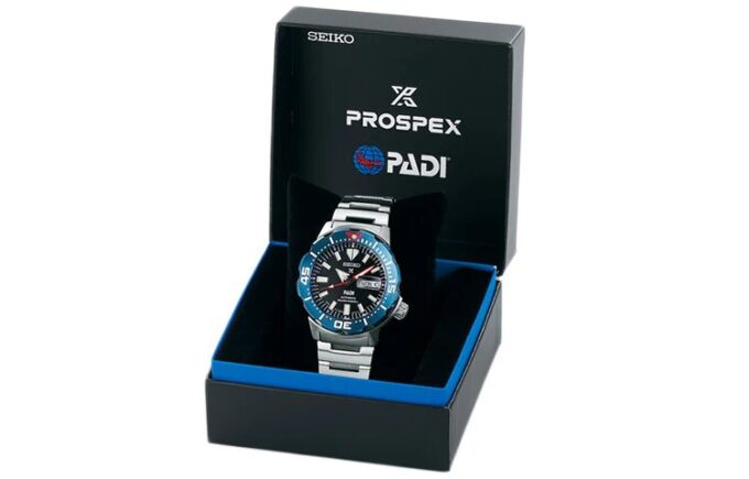 Série Prospex, mecânico, preto, à prova de água