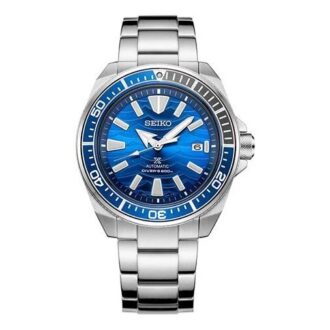 Série Prospex Ocean Large Branco 200 Metros Relógio Azul